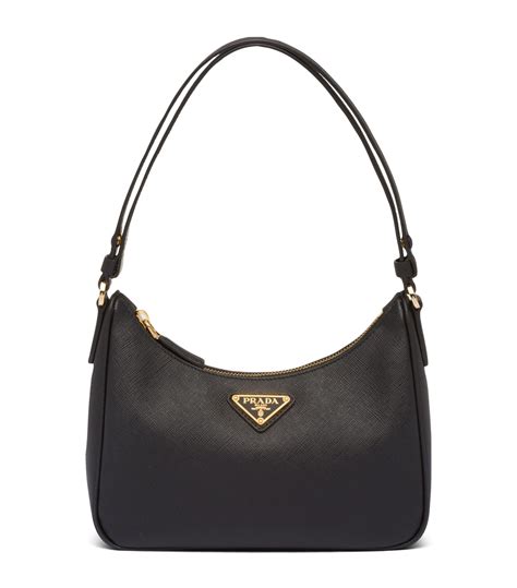 prada saffiano bag black red|prada saffiano bag price.